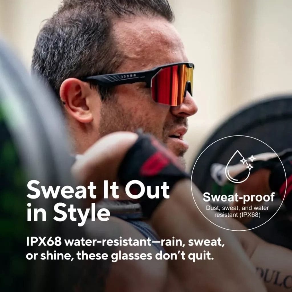 CHAMELO Music Shield Open Ear Bluetooth Audio Glasses