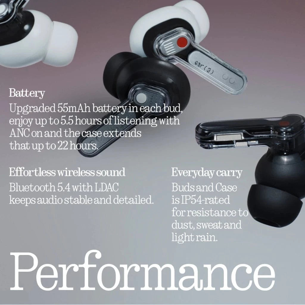 Nothing Ear 3 Noise Cancellation Wireless Earbuds