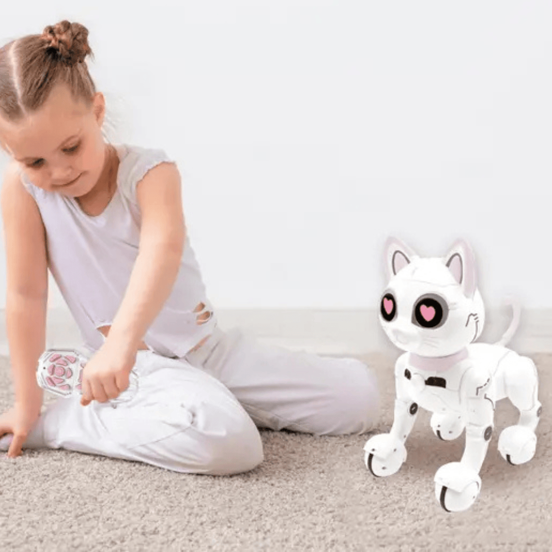 Lexibook KITTY01 Power Kitty My Smart Remote Control Kitty with 20 Features