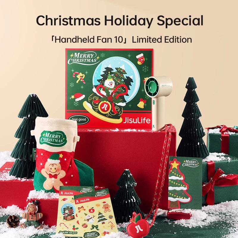 JisuLife Handheld Fan Life10 Christmas Edition
