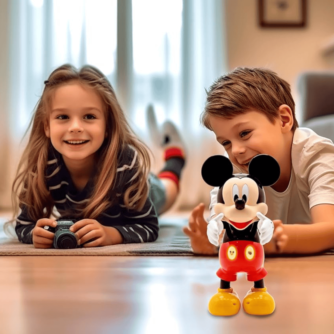 Lexibook MCH01i1 Interactive And Educational Mickey Robot with Sound & Light Effects