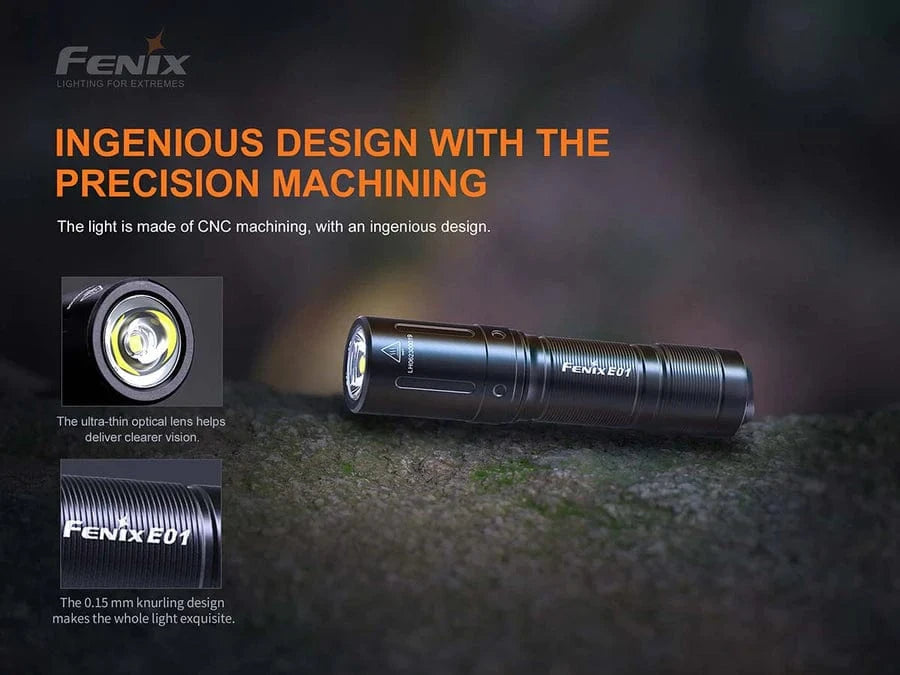 Fenix E01 V2.0 AAA Flash Light