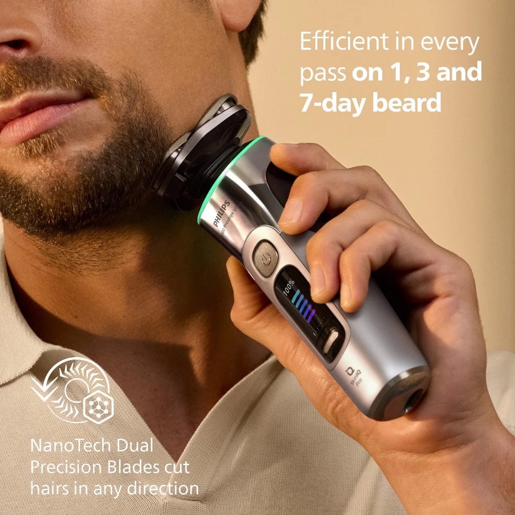 Philips XP9404/26 i9000 Prestige Ultra Wet & Dry Electric Shaver with SkinIQ Pro