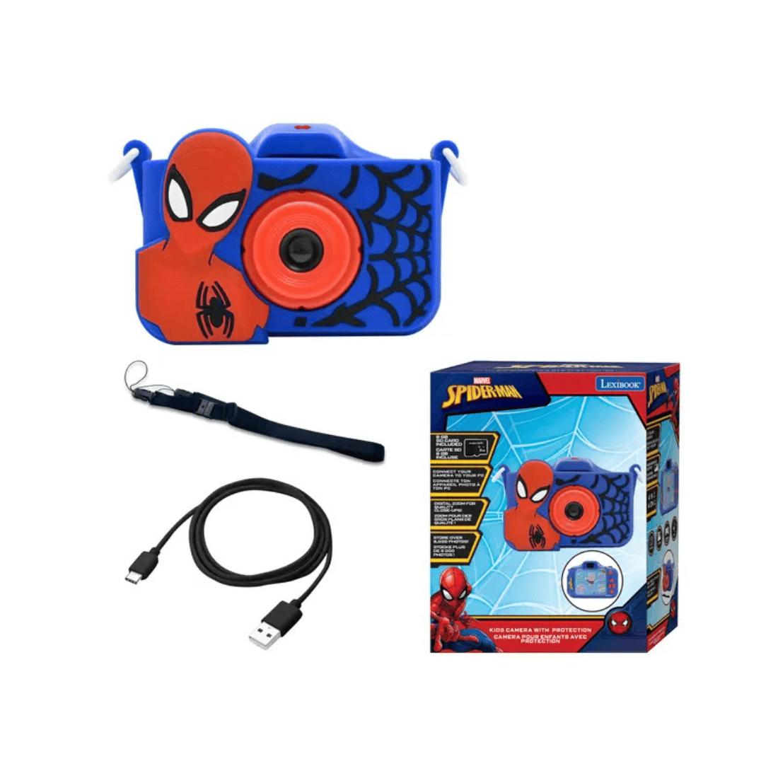 Lexibook DJ078 Series Digital Camera for Kids With Protection