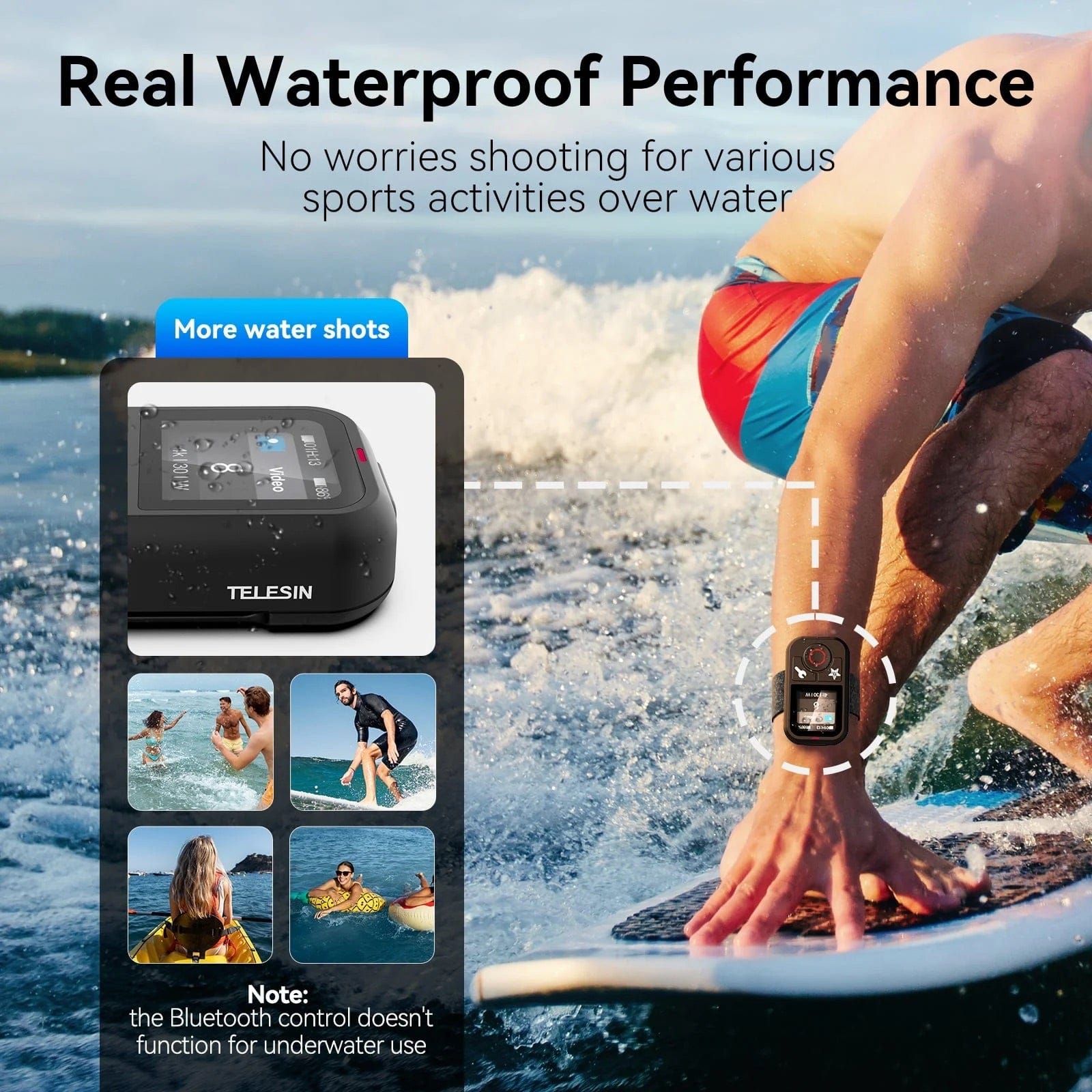 Telesin T13 Bluetooth Remote Control