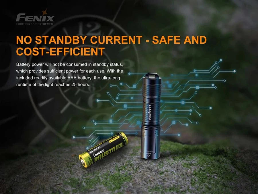 Fenix E01 V2.0 AAA Flash Light