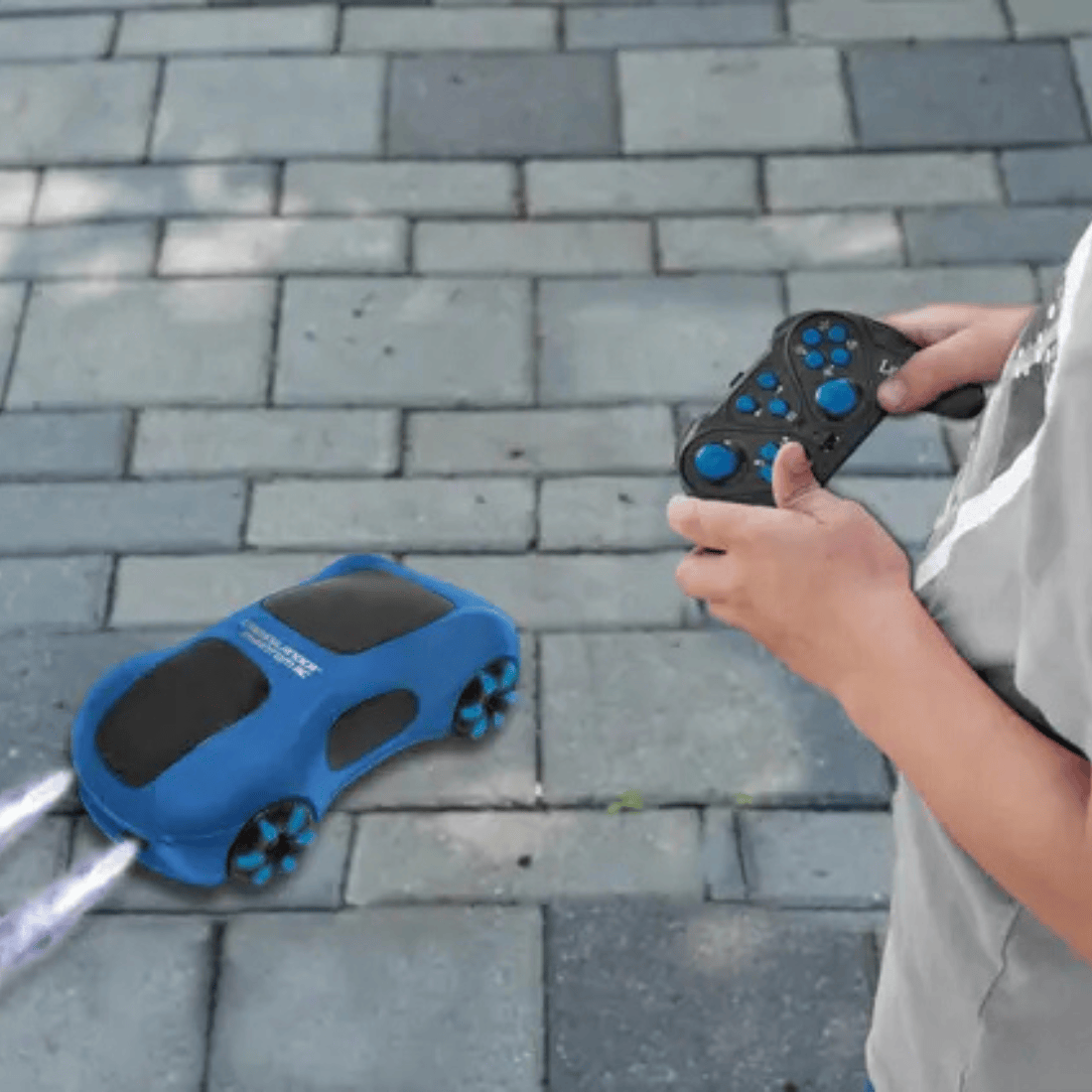 Lexibook RC65 Crosslander Phantom Rechargeable and Programmable Remote Control Car with Lights, Sounds & Smoking Effects