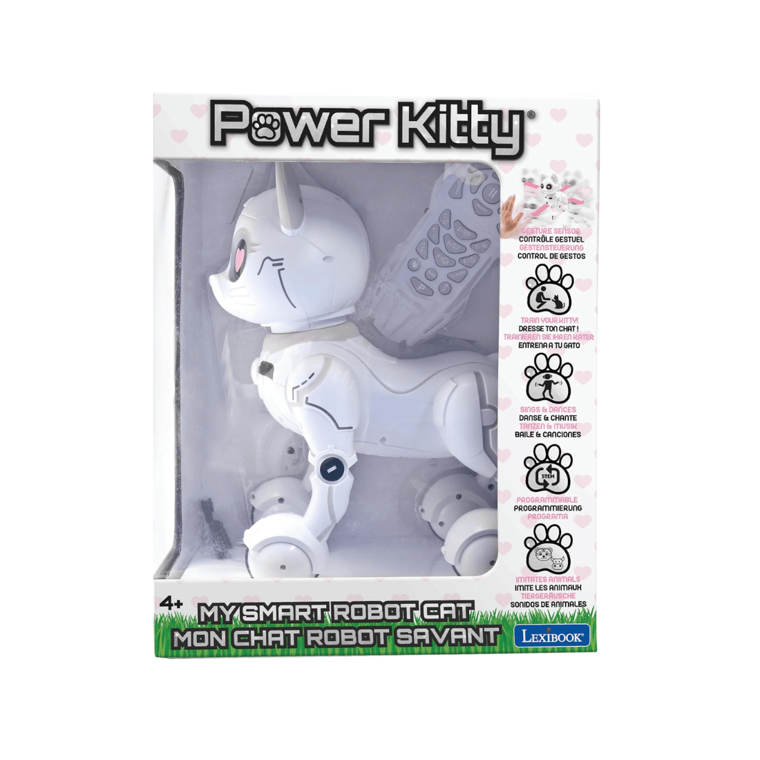 Lexibook KITTY01 Power Kitty My Smart Remote Control Kitty with 20 Features