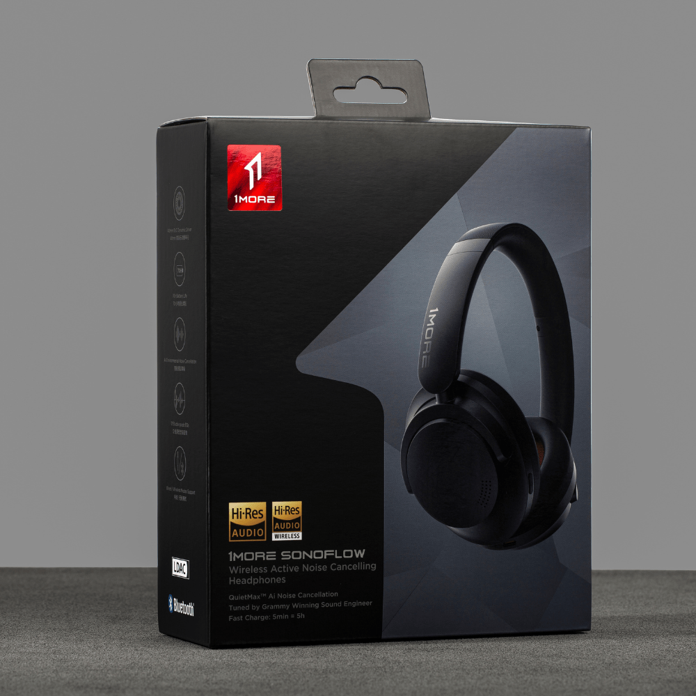 1MORE SonoFlow Wireless Active Noise Cancelling Headphones