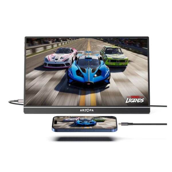 Arzopa Z1FC 16.1 inch 144Hz Full HD Type-C Portable Gaming Monitor