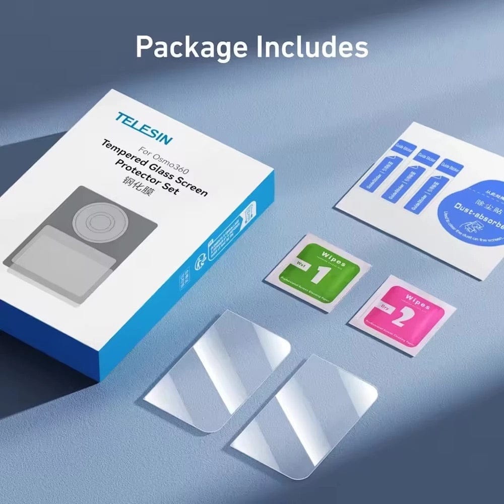 Telesin Tempered Glass Screen Protector for DJI Osmo 360