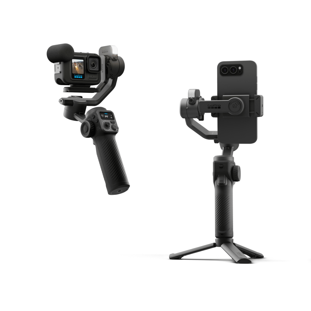 GoPro Fluid Pro AI Premium Multi Device Gimbal Stabilizer With AI Tracking for Smartphone & Cameras