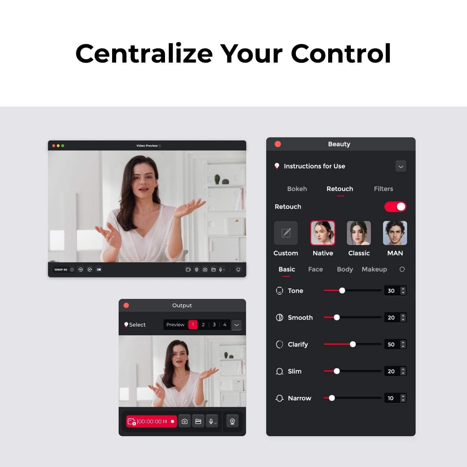 OBSBOT Meet SE AI-Powered Full HD Webcam