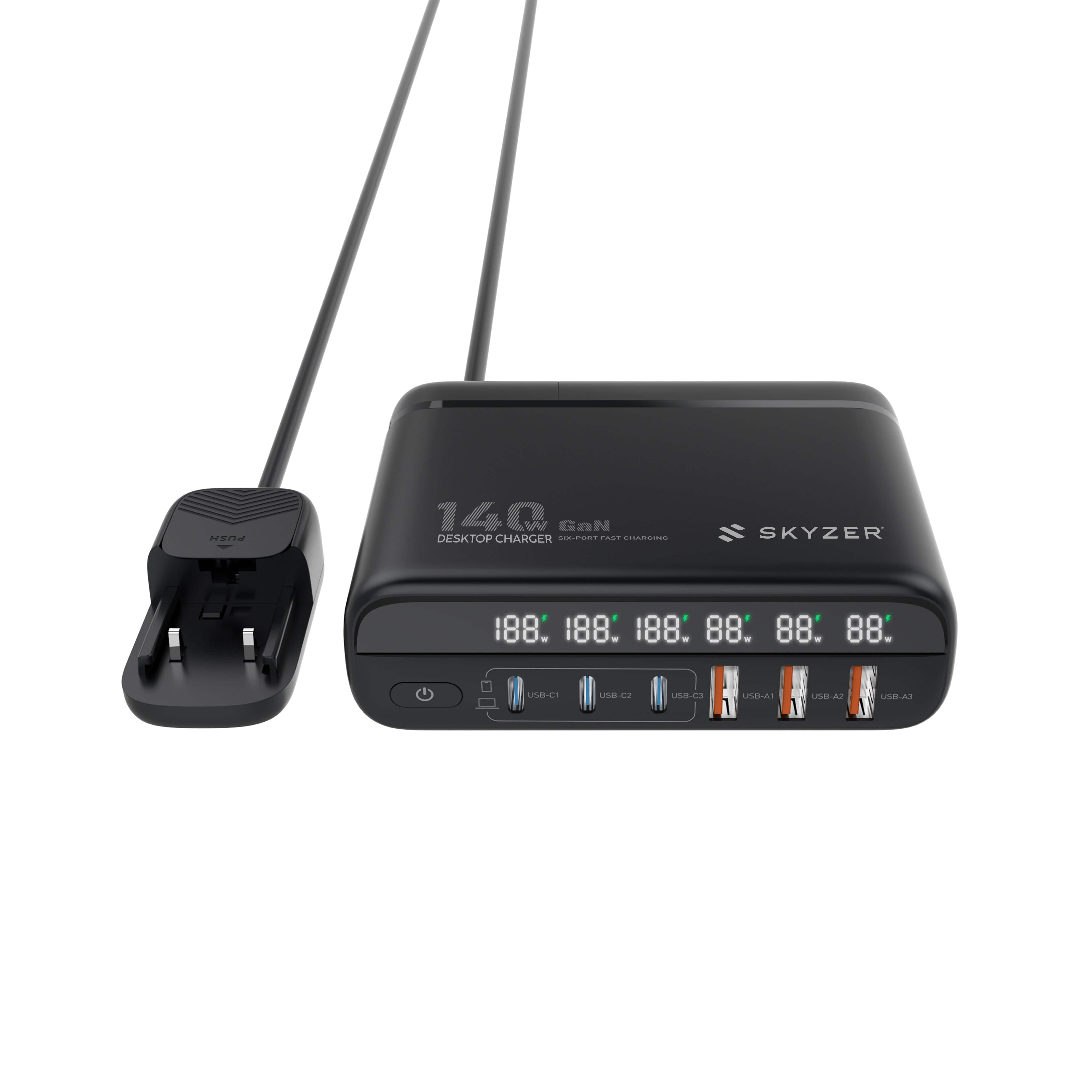 Skyzer PD171 GAN140W Desktop Charger