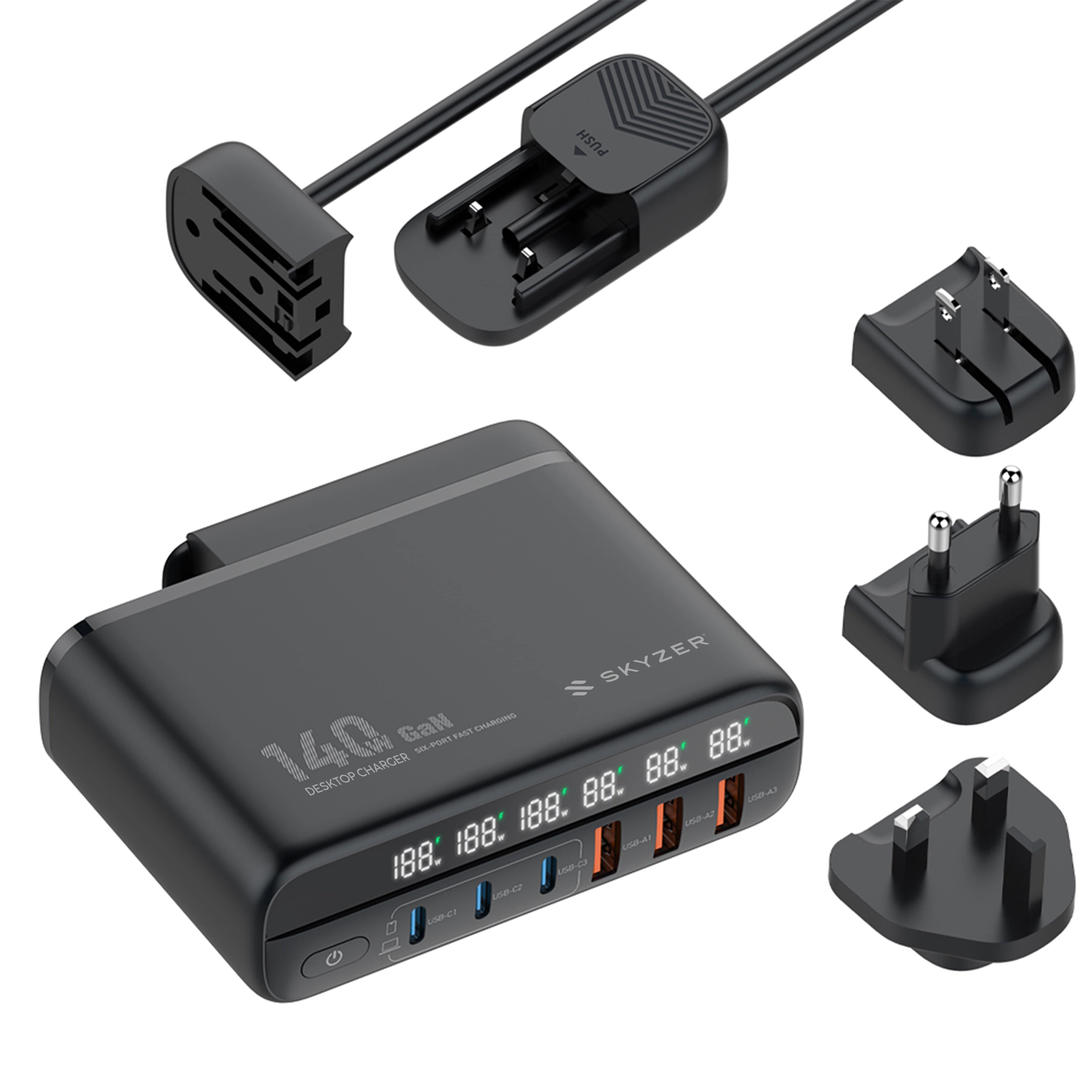 Skyzer PD171 GAN140W Desktop Charger