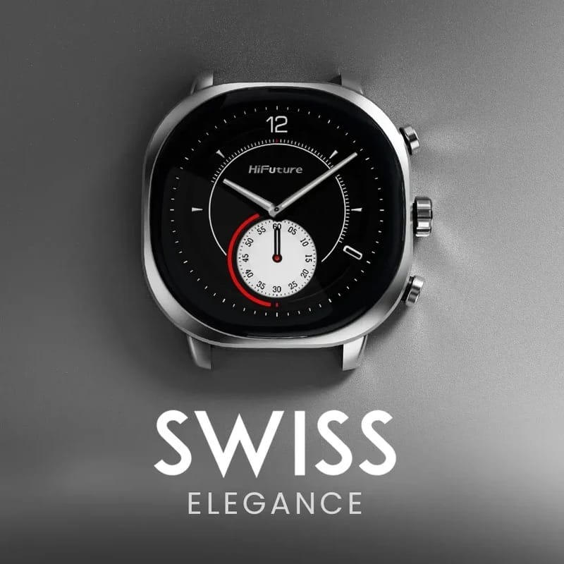 HiFuture AIX Stainless Steel Smartwatch