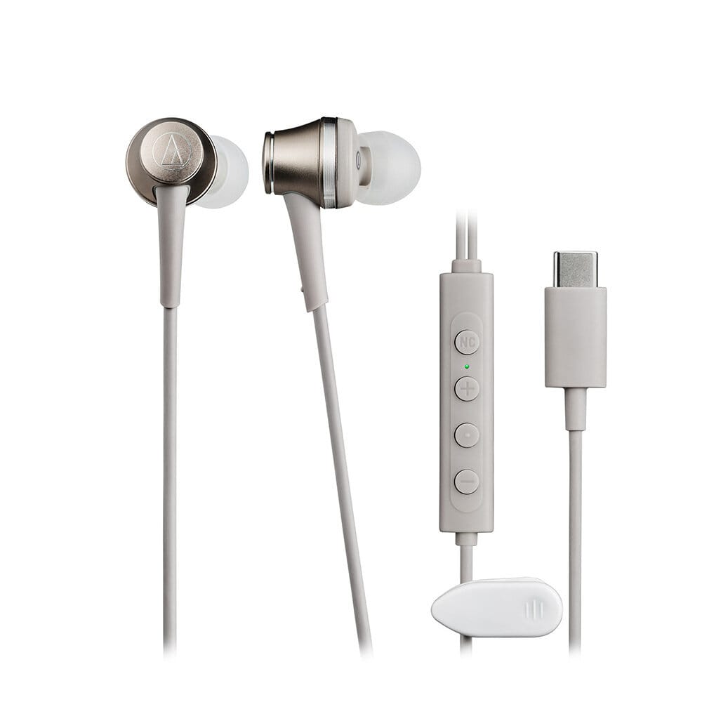 Audio-Technica ATH-CKD7NC Noise Cancelling In-Ear Headphones with USB Type-C Connector
