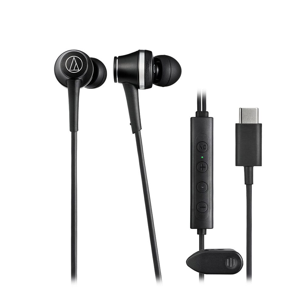 Audio-Technica ATH-CKD7NC Noise Cancelling In-Ear Headphones with USB Type-C Connector
