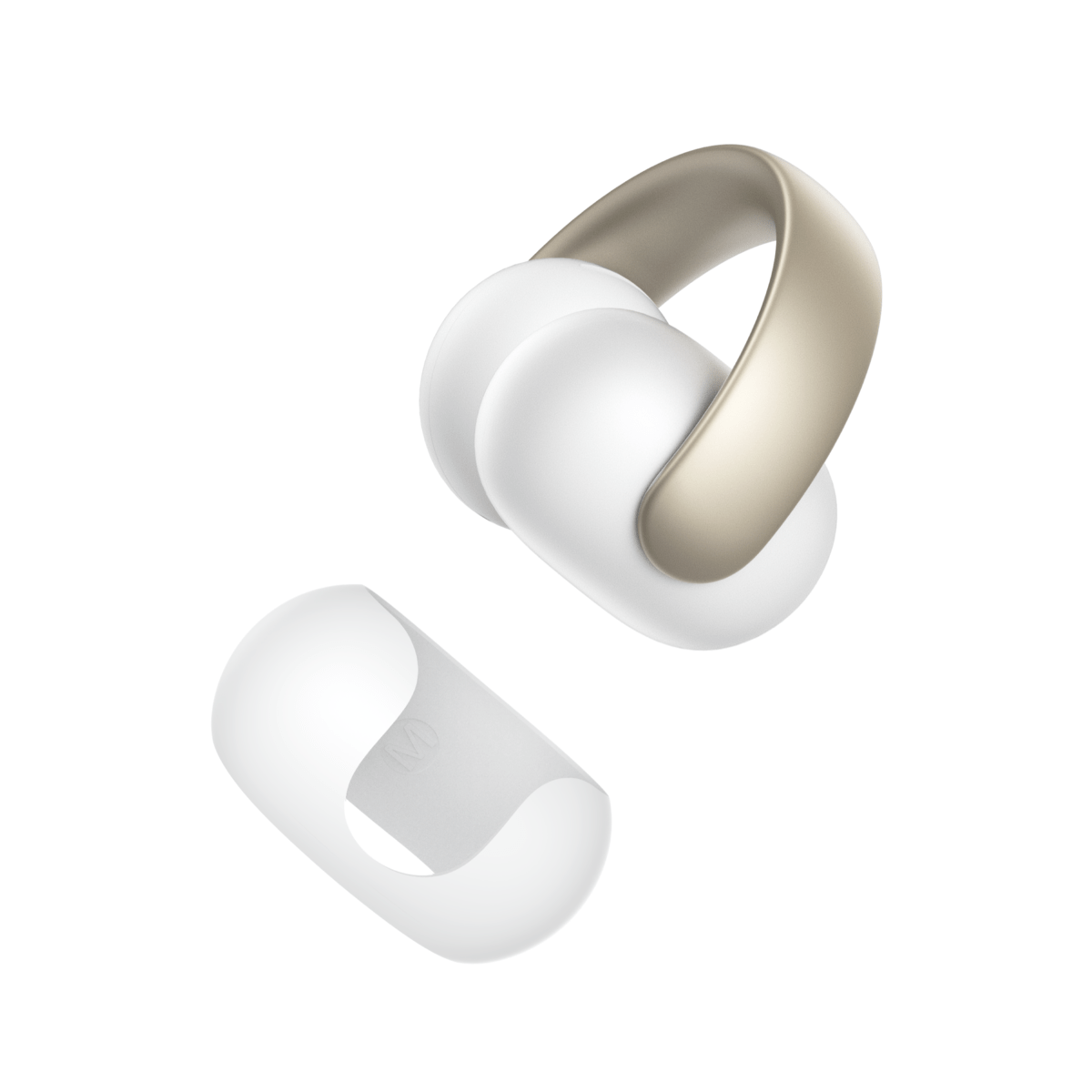 Soundcore Aeroclip Open-Ear Clip-On Earbuds with Adaptive Comfort
