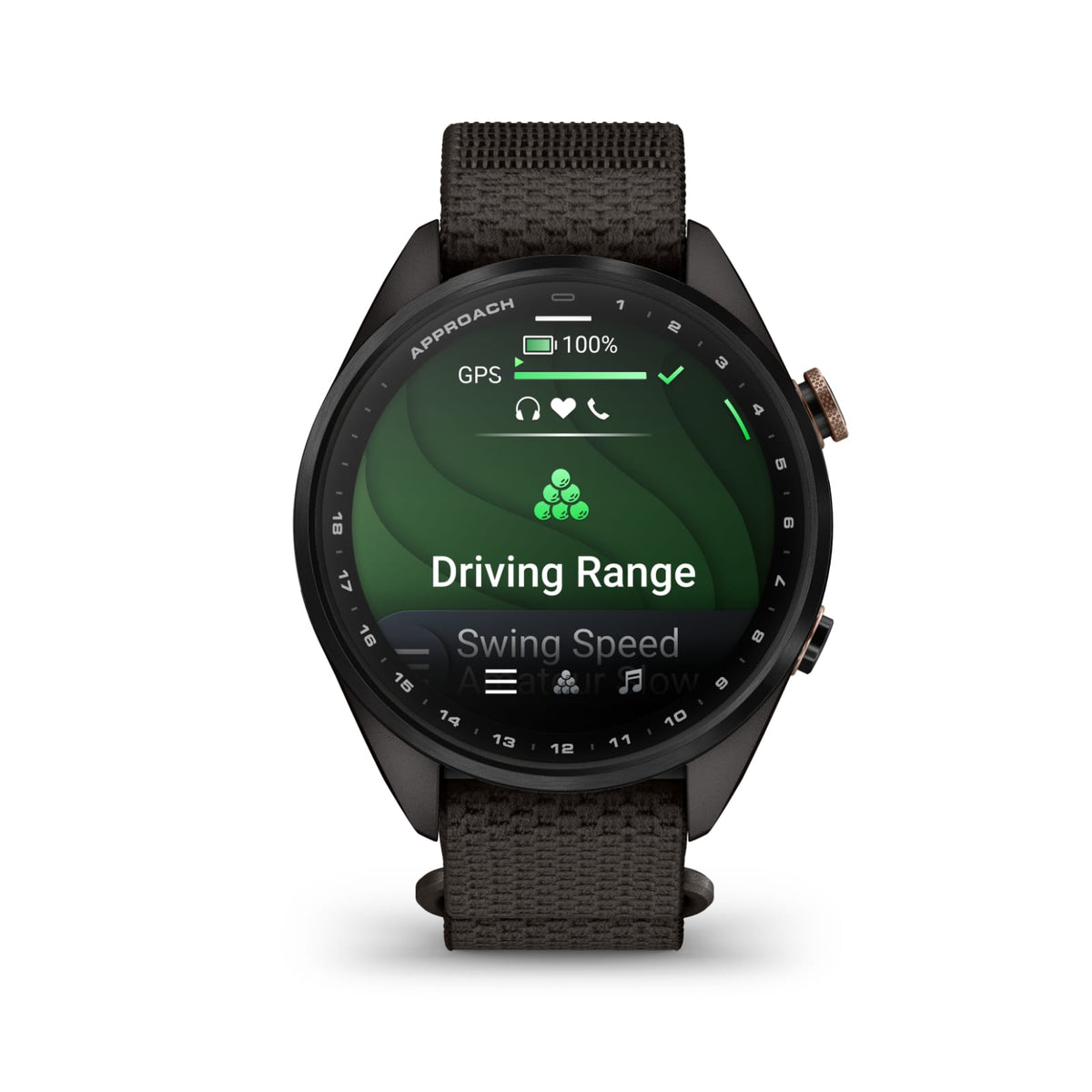Garmin Approach S72 Premium GPS Golf Smartwatch