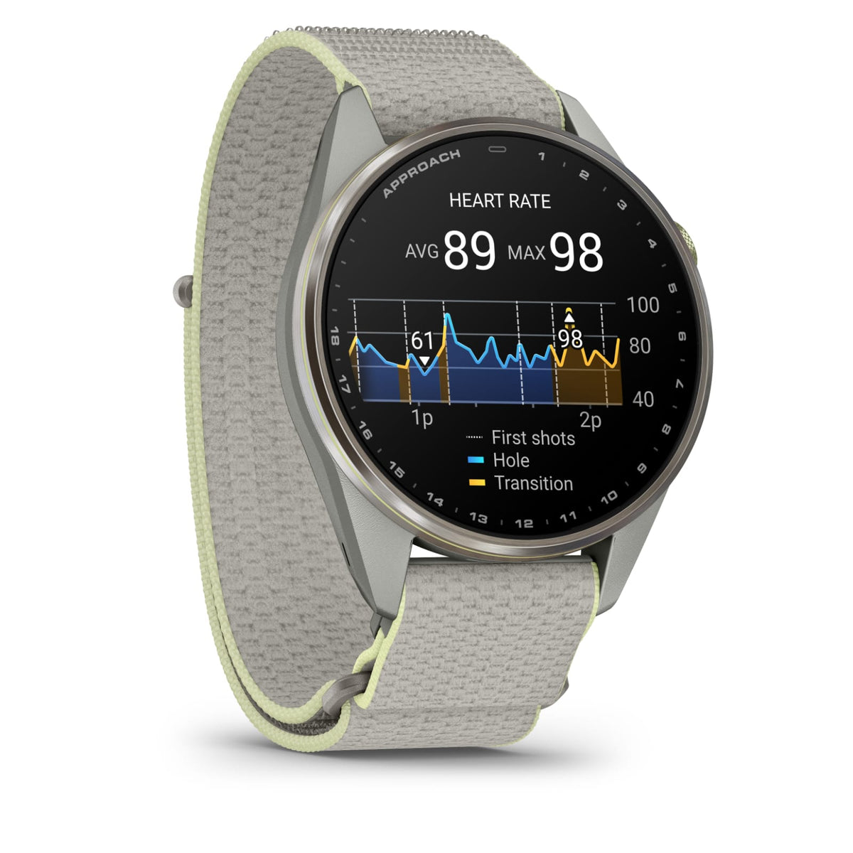 Garmin Approach S72 Premium GPS Golf Smartwatch