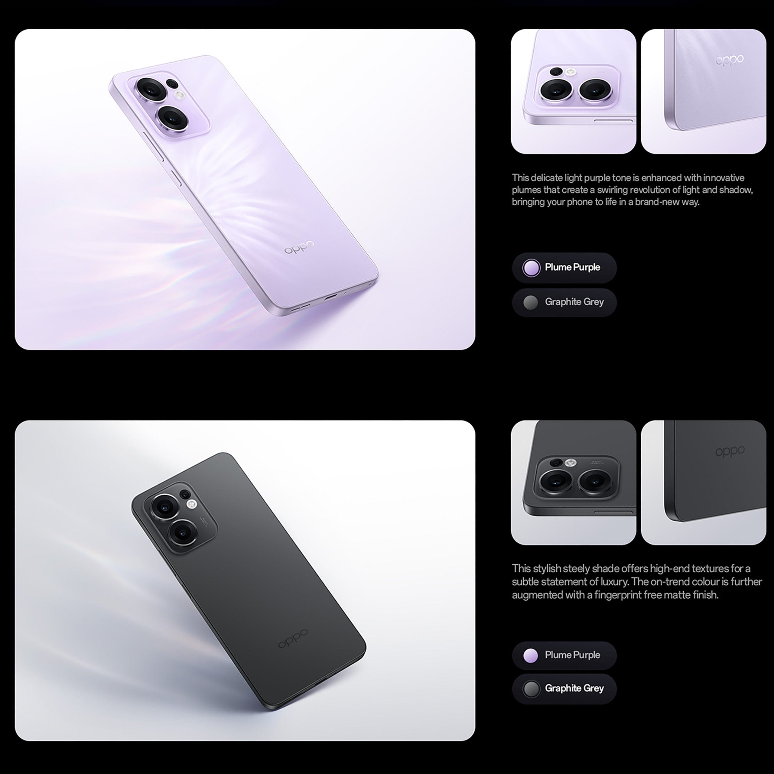 OPPO Reno13 F 5G Avant-Garde Smartphone 12GB + 256GB