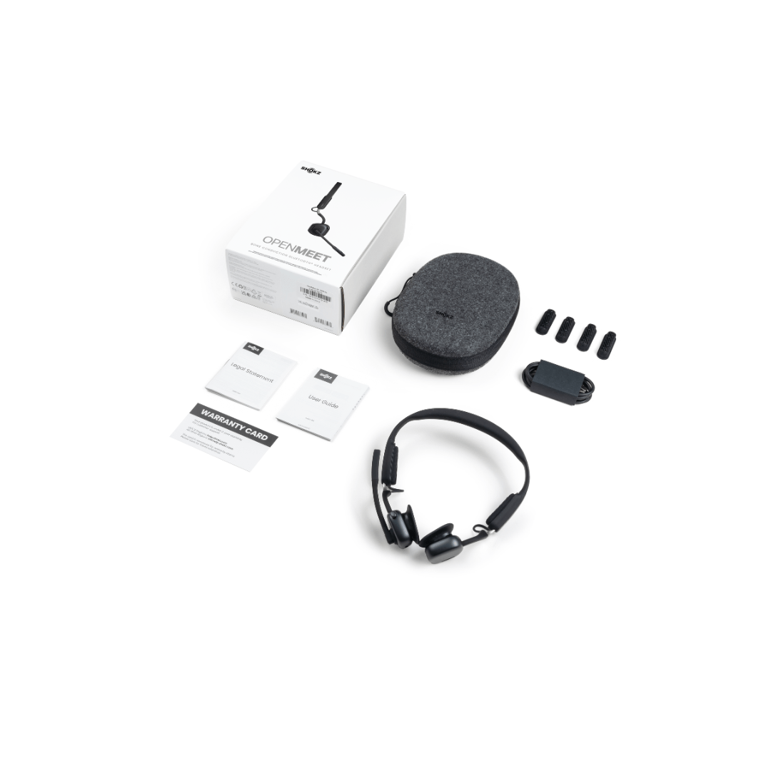 Shokz OpenMeet Wireless Bone Conduction Headset