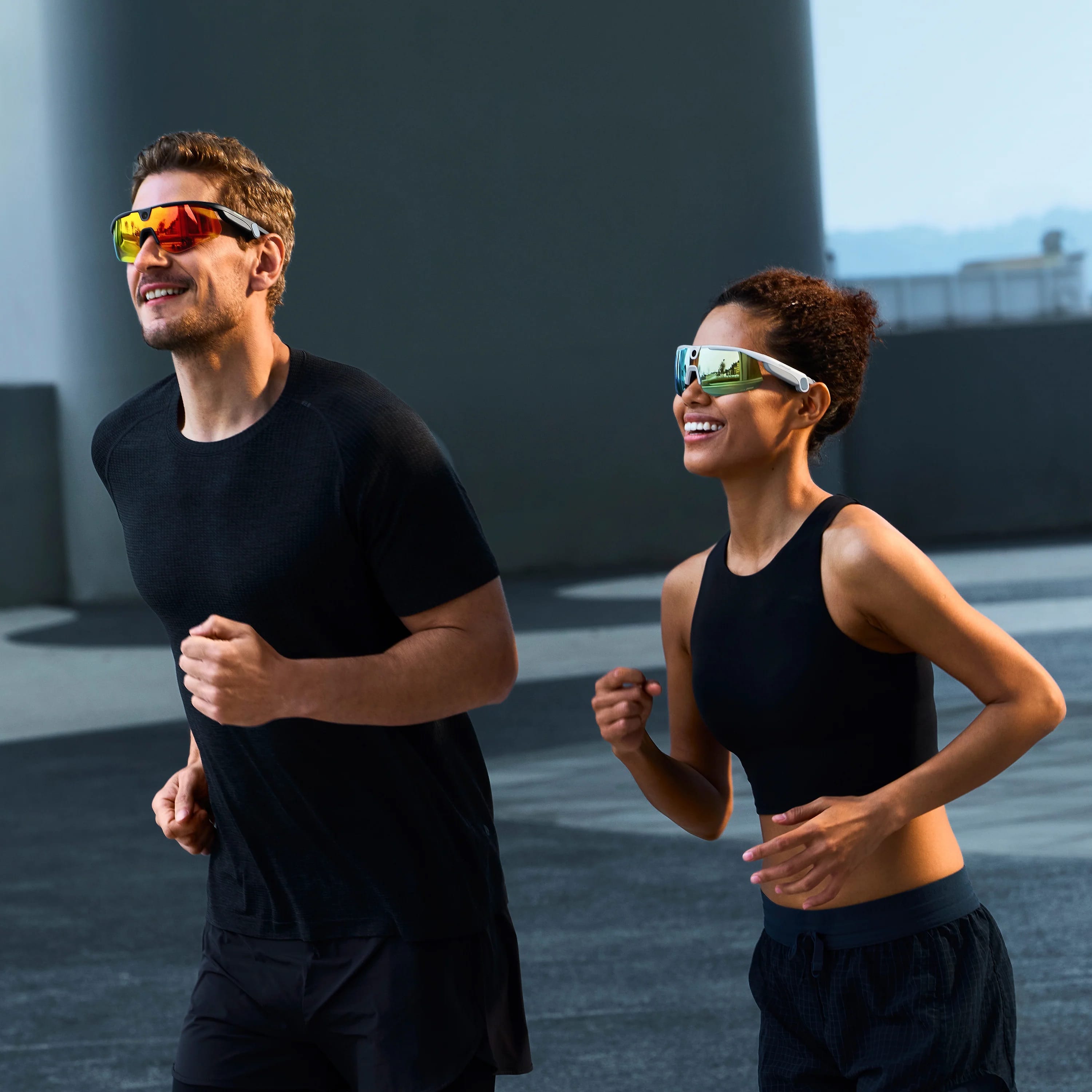 BleeqUp Ranger AI Sports Camera Glasses - Standard Lens