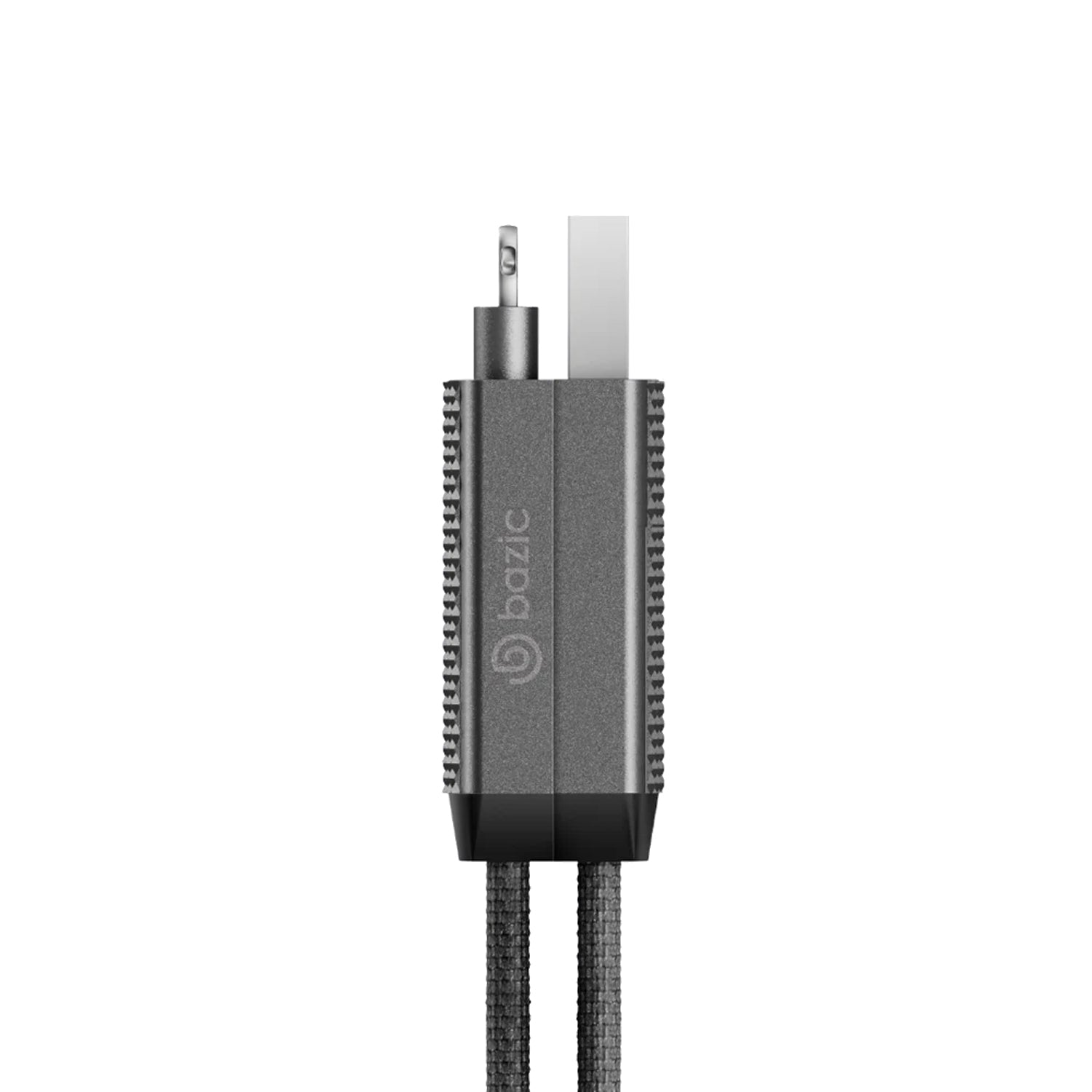 Bazic by Energea GoCharge AluCable 4-In-1 Aluminium Charging Cable