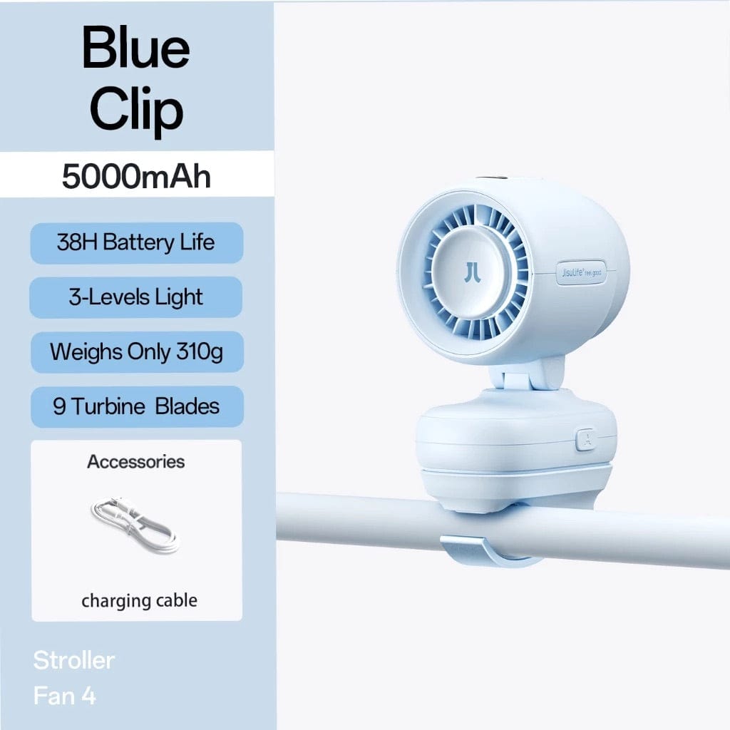 Jisulife Life 4 5000MAH Stroller Fan