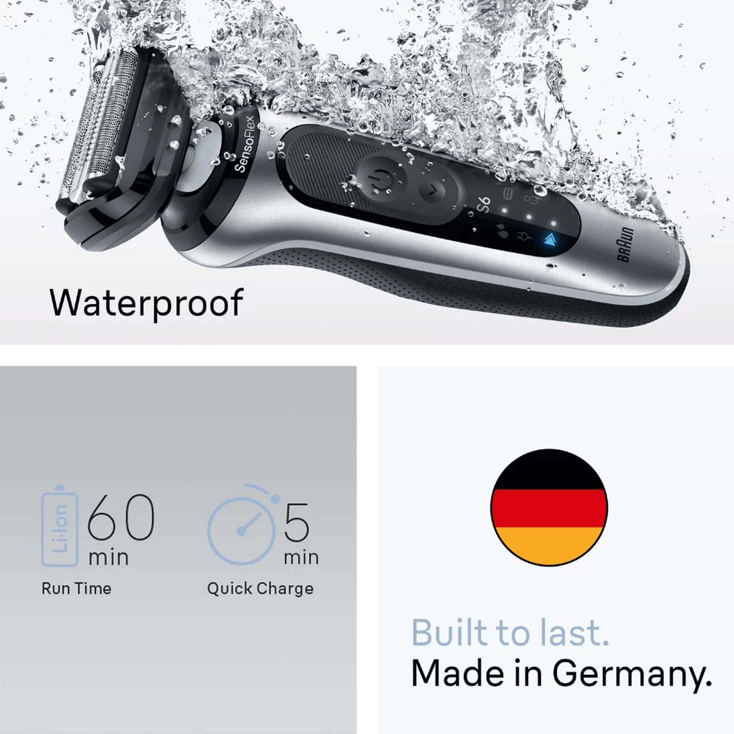 Braun Series 6 62-S1000S Electric Shaver