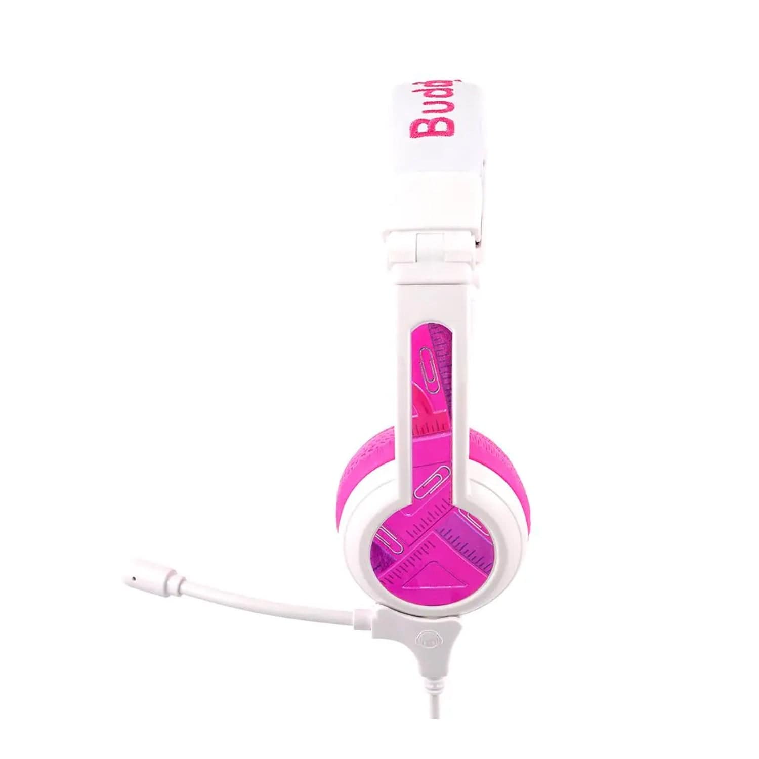 BuddyPhones School+ Wired Headphones with SafeAudio for Kids