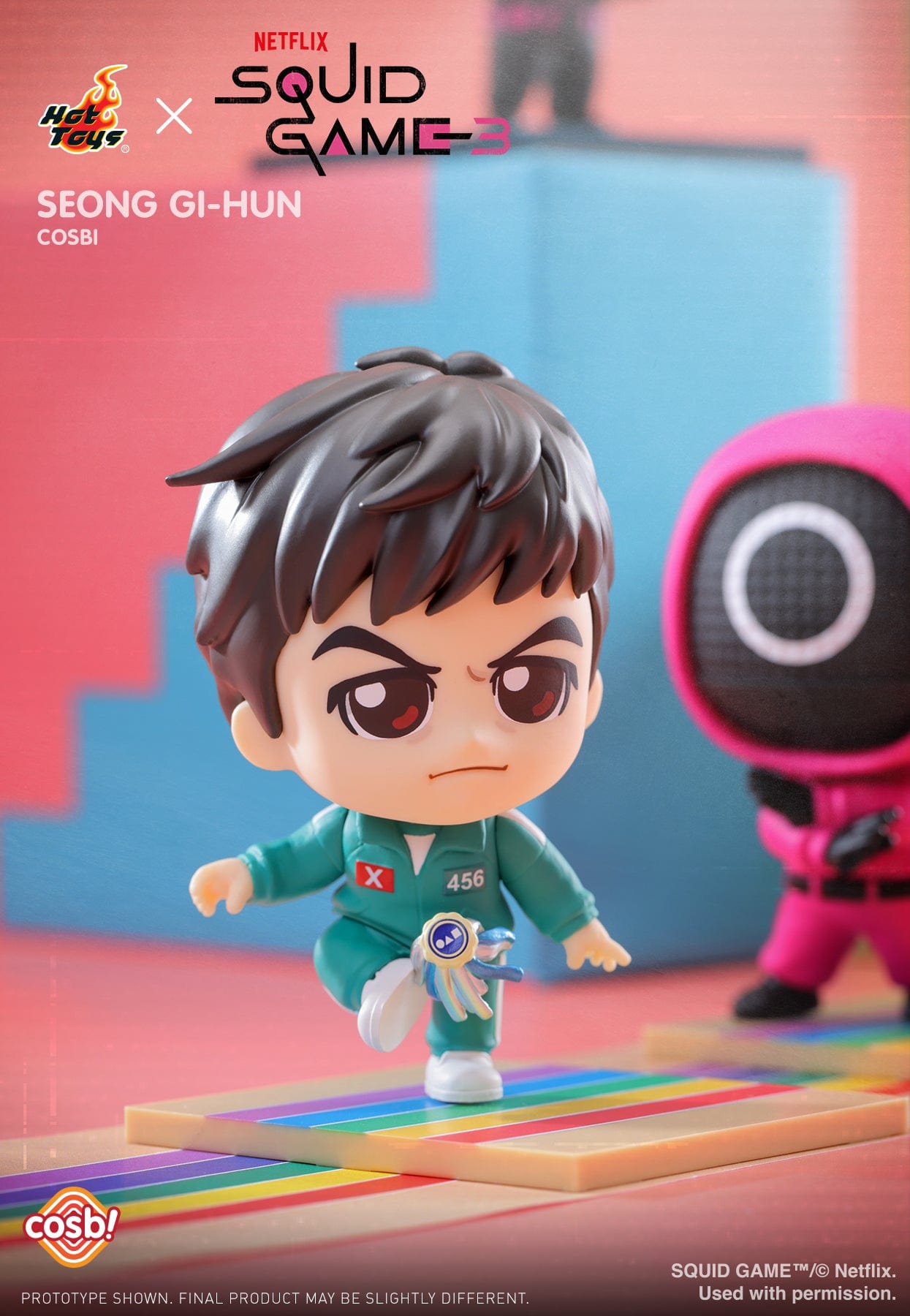 Hot Toys CBX299 Squid Game Cosbi Collectible Figure Series 2 Blind Box