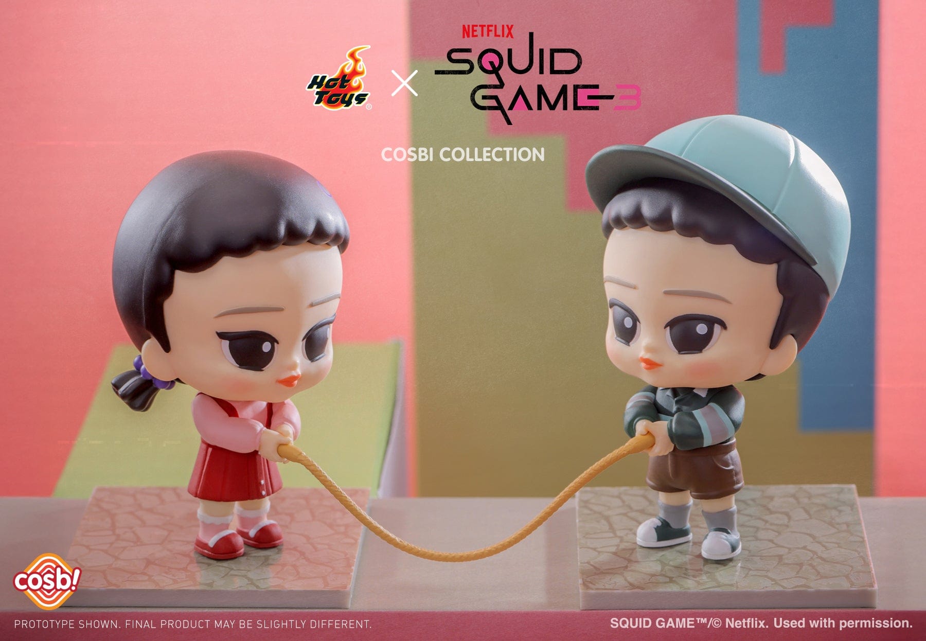 Hot Toys CBX299 Squid Game Cosbi Collectible Figure Series 2 Blind Box