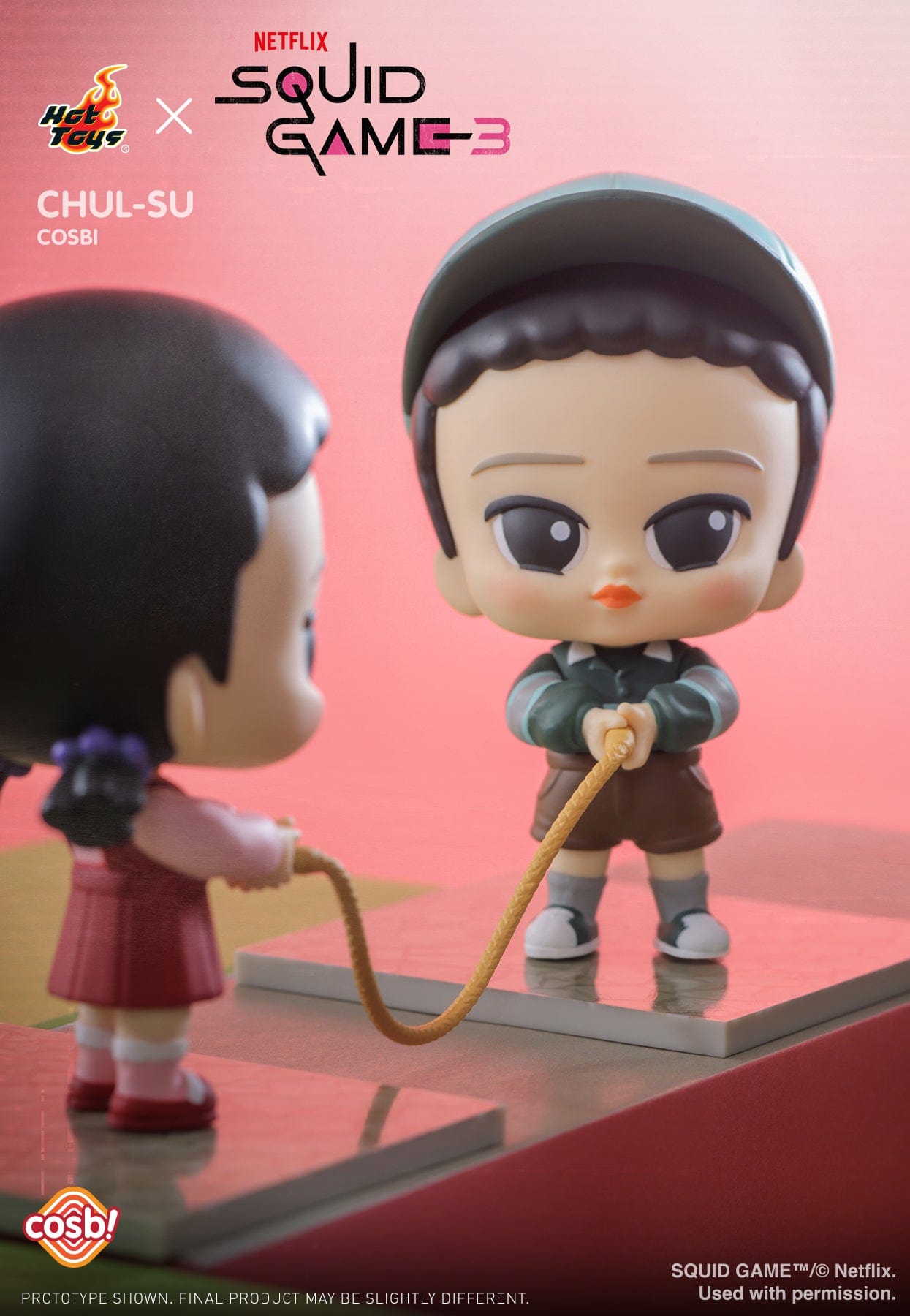 Hot Toys CBX299 Squid Game Cosbi Collectible Figure Series 2 Blind Box