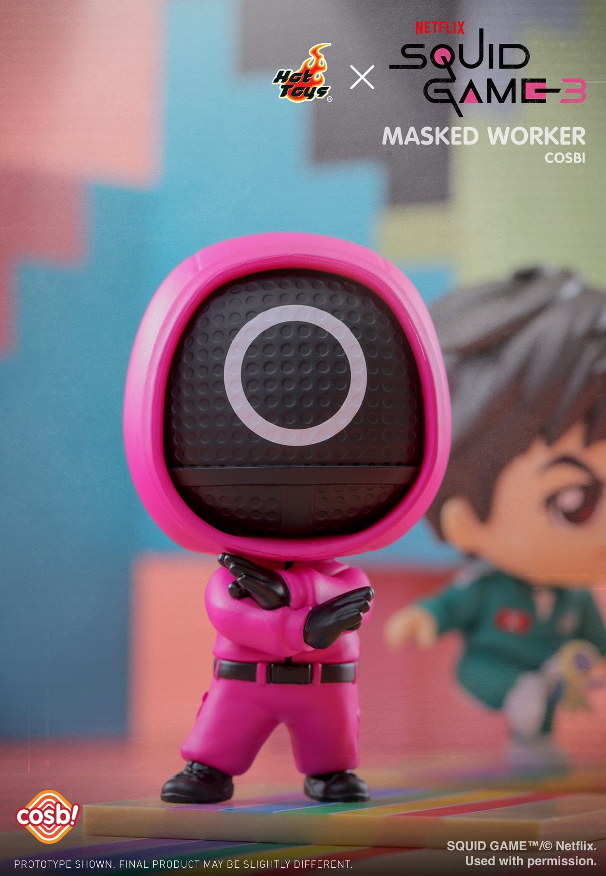 Hot Toys CBX299 Squid Game Cosbi Collectible Figure Series 2 Blind Box