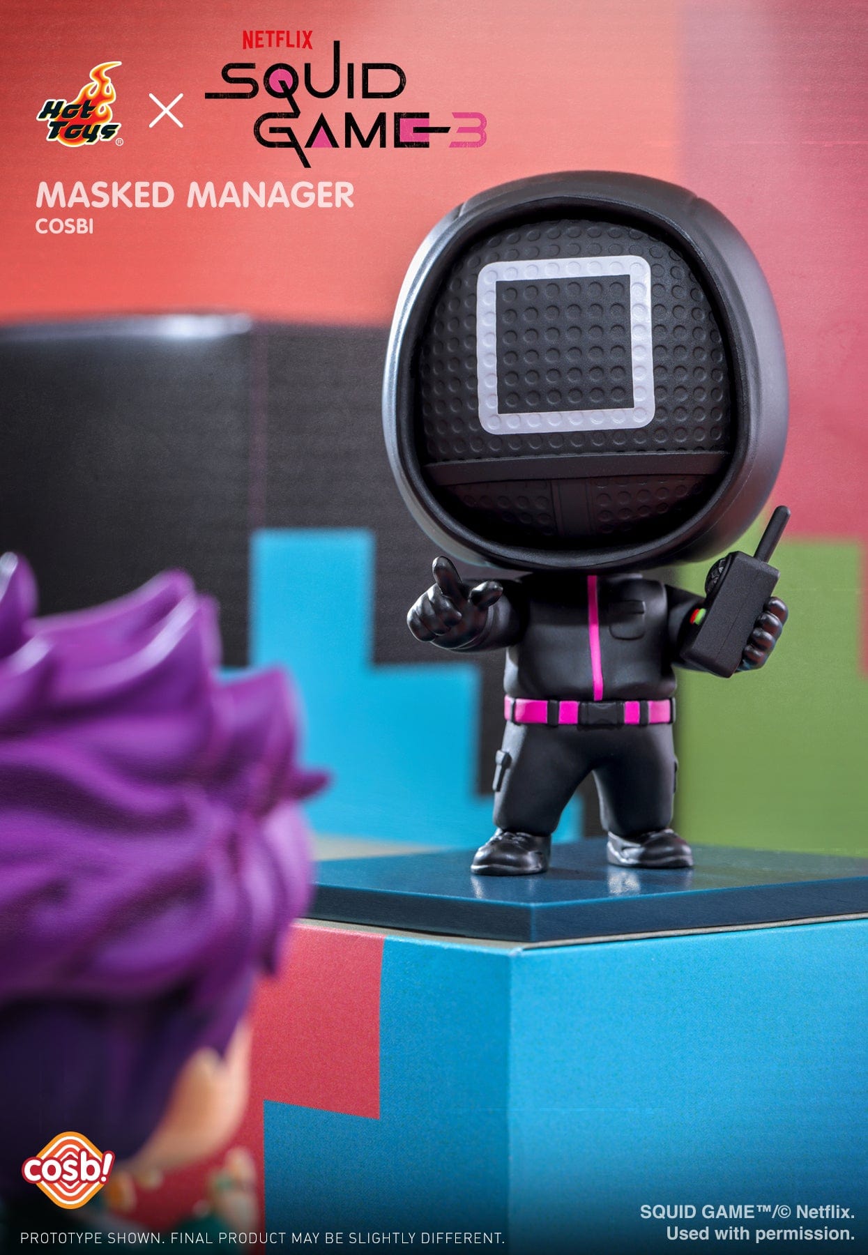 Hot Toys CBX299 Squid Game Cosbi Collectible Figure Series 2 Blind Box