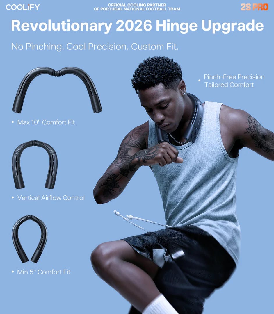 Torras 2026 COOLiFY 2S Pro Neck Air Conditioner