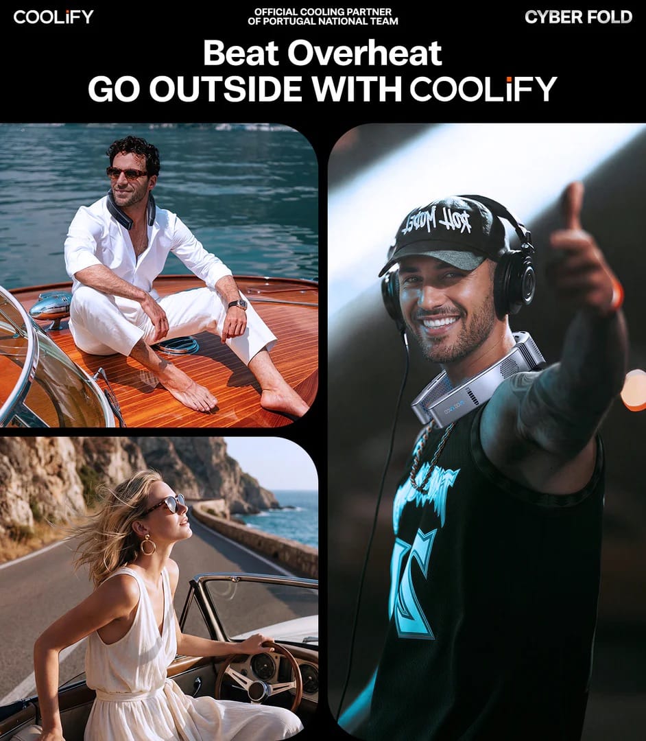 Torras 2026 COOLiFY Cyber Fold AI Neck Air Conditioner