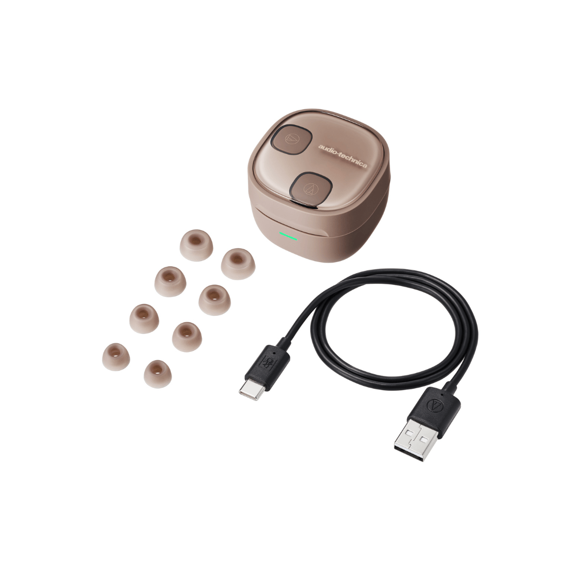 Audio-Technica SQ1TW2NC True Wireless Noise Cancelling Earbuds