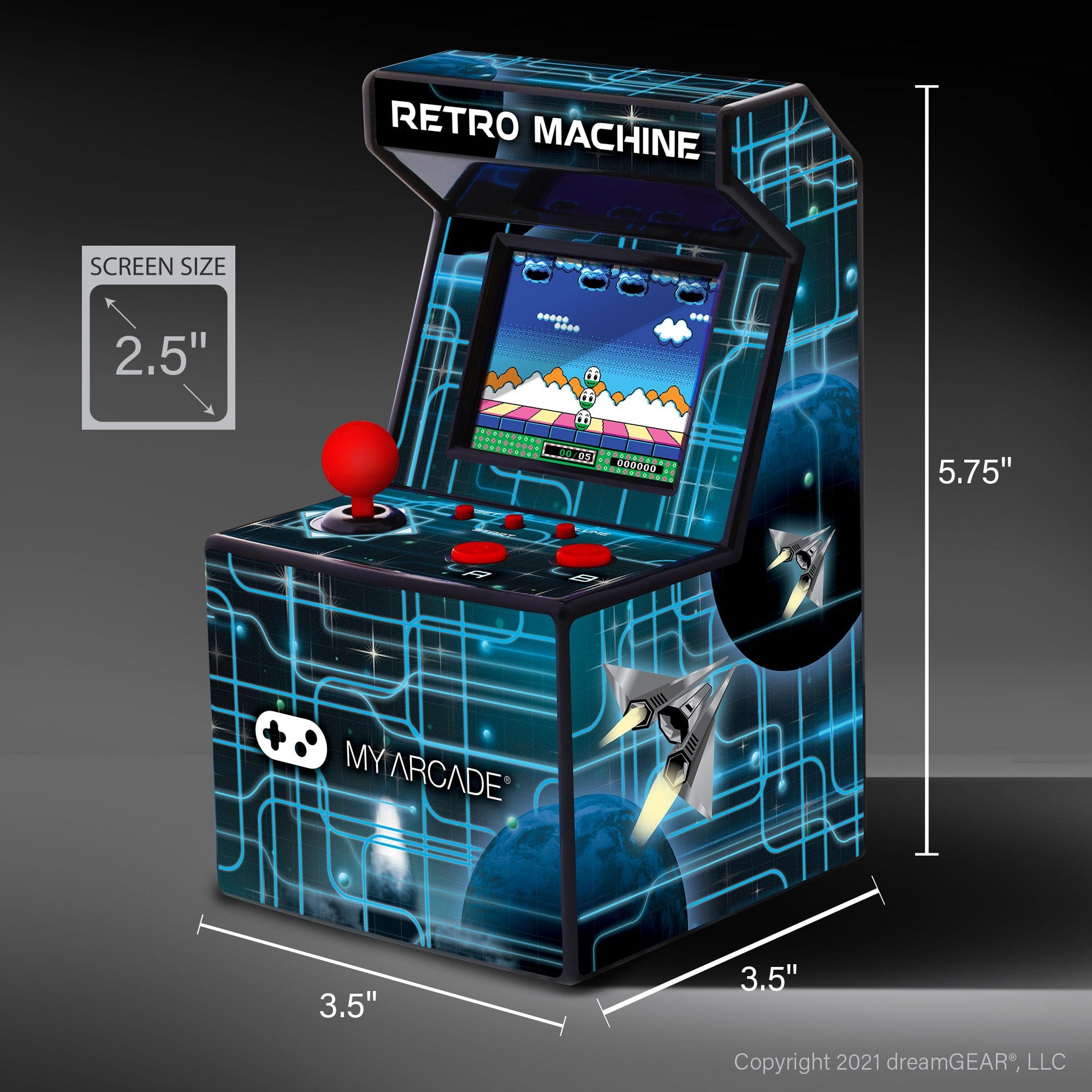 My Arcade Retro Machine 2577 Handheld Games