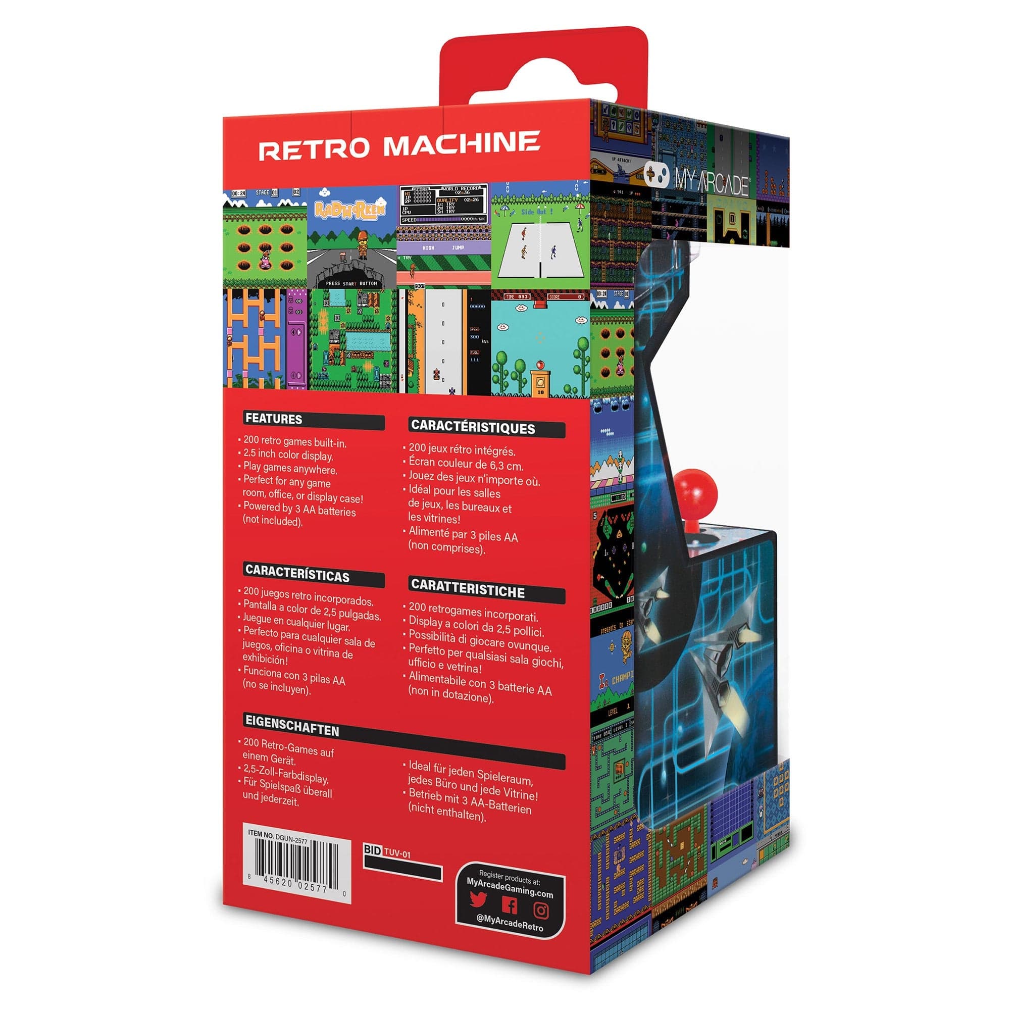 My Arcade Retro Machine 2577 Handheld Games