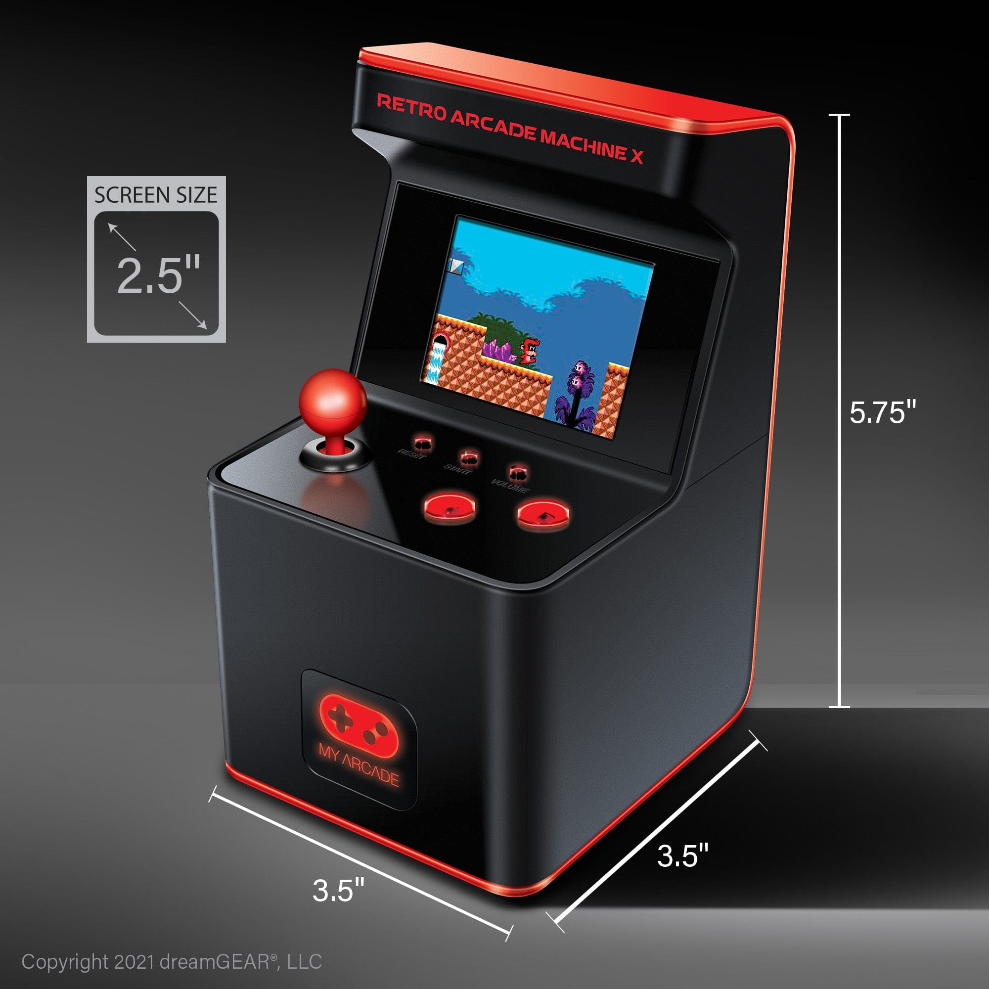 My Arcade Retro Arcade Machine X 2593 Handheld Games