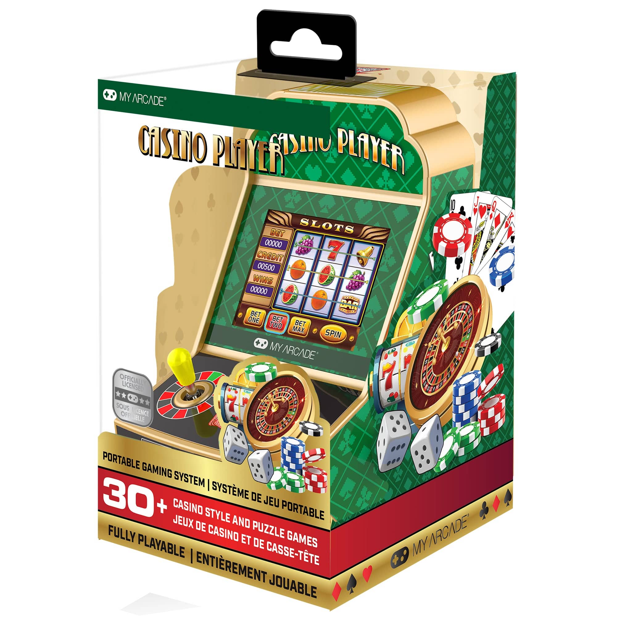 My Arcade Casino Player 3945 Handheld Games