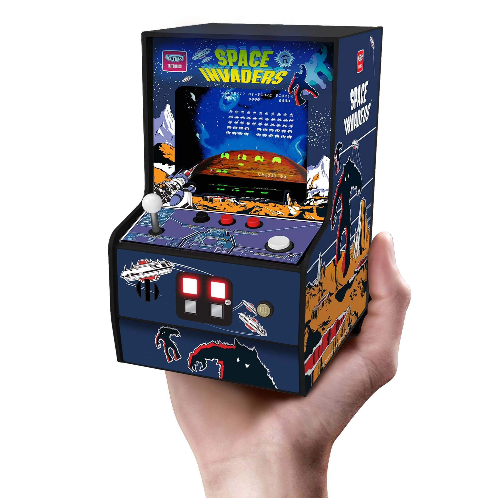 My Arcade Space Invaders Micro Player 3279 Handheld Games