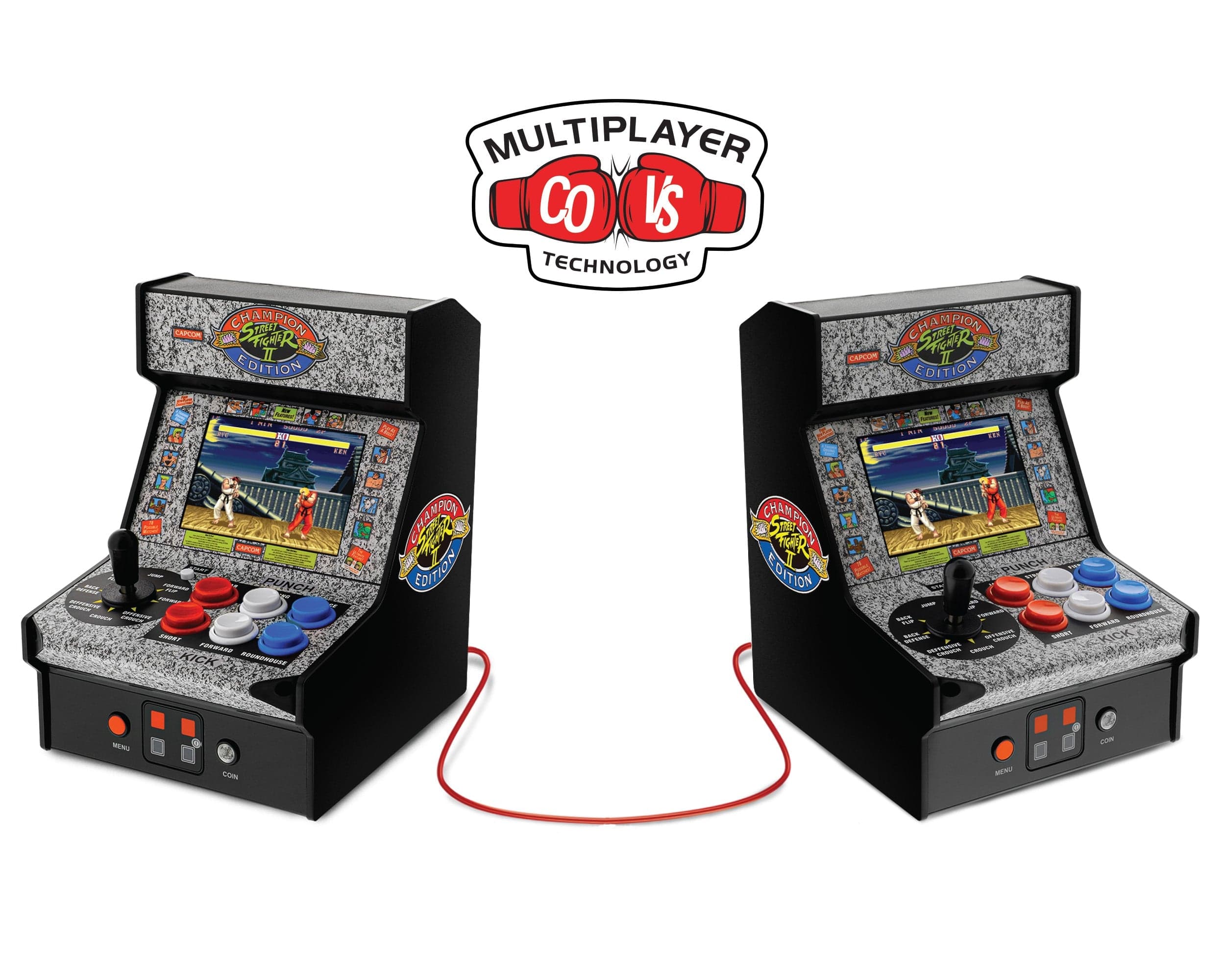 My Arcade Street Fighter II Champion Edition Micro Players 3283 Handheld Games