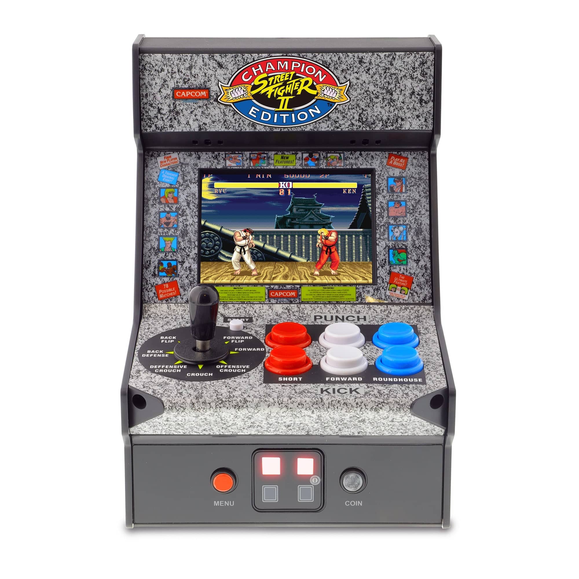 My Arcade Street Fighter II Champion Micro Players 3283 Handheld Games
