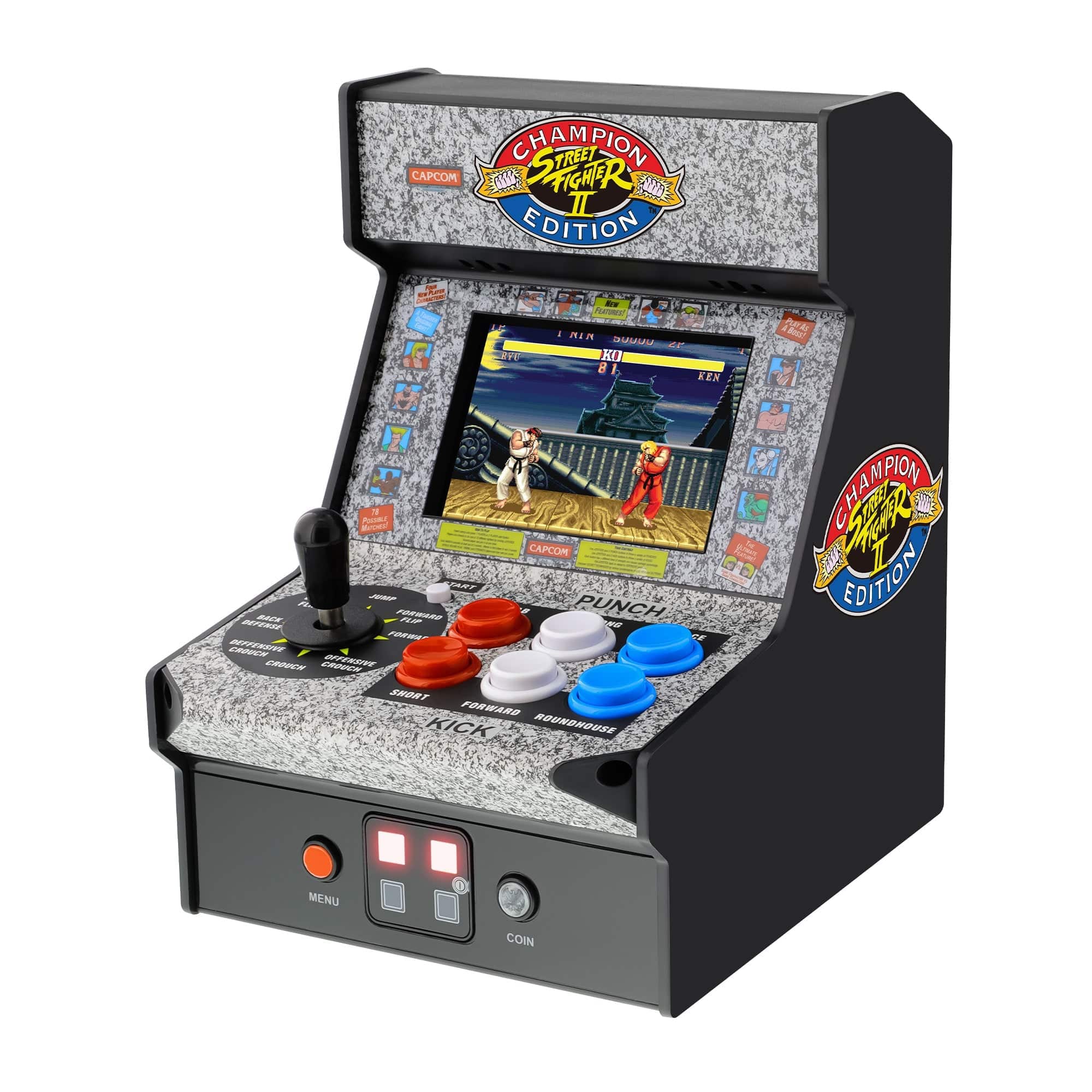 My Arcade Street Fighter II Champion Edition Micro Players 3283 Handheld Games