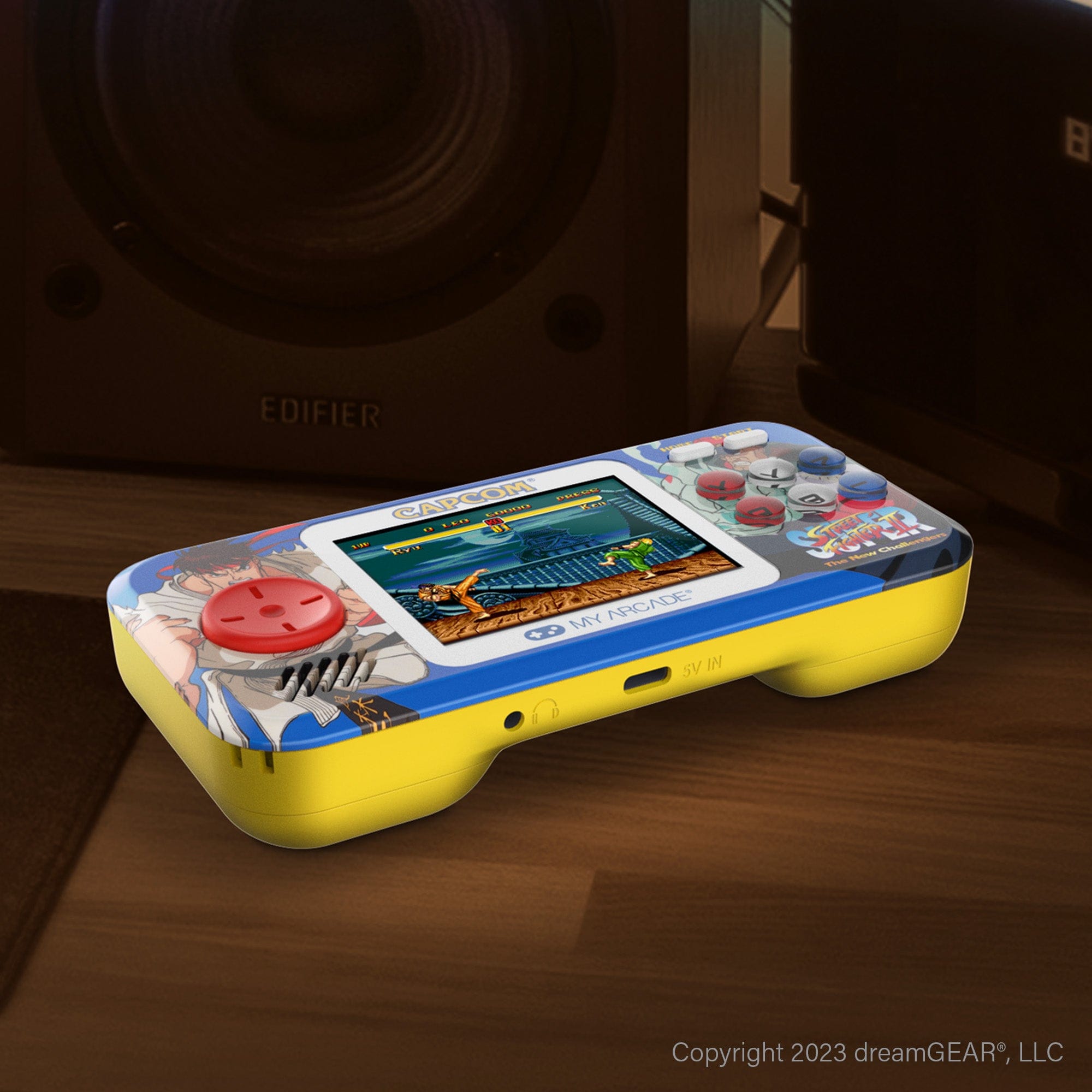 My Arcade Super Street Fighter II Pocket Player Pro 4187 Handheld Games