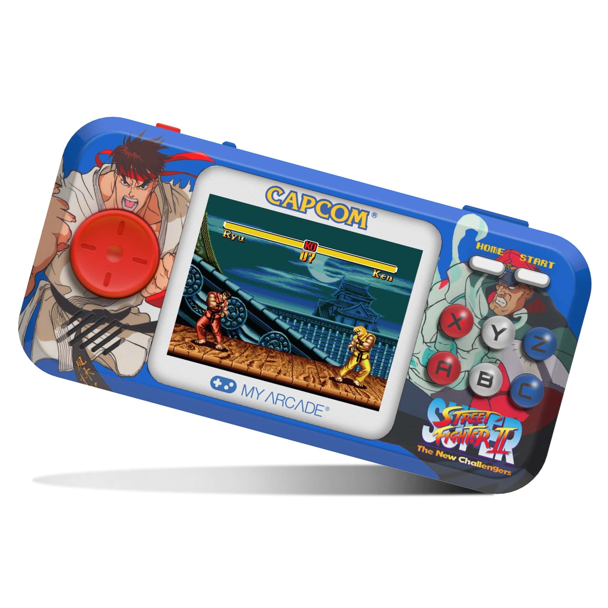 My Arcade Super Street Fighter II Pocket Player Pro 4187 Handheld Games